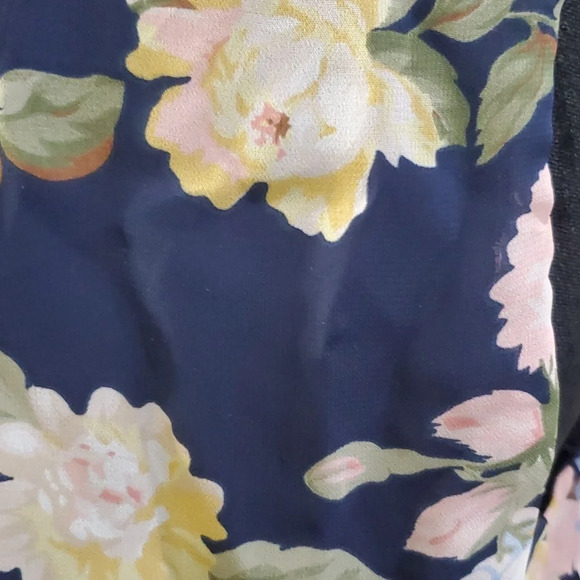 Show me your mumu floral ruffled deep v romper - Picture 5 of 7